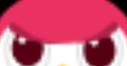 Sammy The Red Bird appears with an expressive look, showcasing its vibrant pink feathers and bold personality.