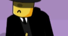 Character in black coat and hat, embodying a mysterious vibe, fits the "All Forsaken Chase Themes" aesthetic perfectly.