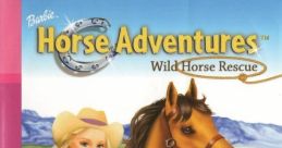 Barbie Horse Adventures: Wild Horse Rescue - Video Game Video game from Barbie Horse Adventures: Wild Horse Rescue for PS2.