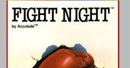Fight Night (Atari 7800) - Video Game Video game from Fight Night (Atari 7800). Published by Atari (1988). Uploaded by