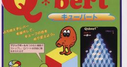 Q*bert Q-bert Qbert Q bert - Video Game Video game from Q*bert Q-bert Qbert Q bert for Arcade. Published by Gottlieb,