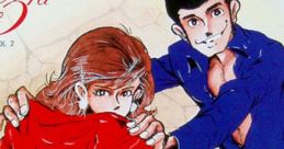 Lupin the 3rd Vol. 2 OST cover featuring Lupin and a femme fatale, highlighting playful adventure and iconic characters.