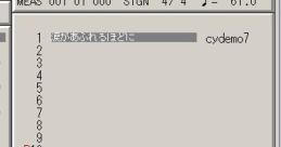 CY10 MIDI SEQUENCER for Win - Video Game Video game from CY10 MIDI SEQUENCER for Win for Windows. Published by Kana