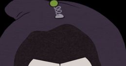 MYSTERION with a black hood and green question mark, showcasing his serious expression and iconic "M" logo on his chest.