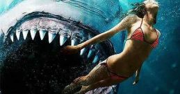 Shark Bait (2022) A group of friends enjoying a weekend steal a couple of jetskis racing them out to sea, ending up in a