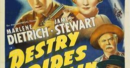 Destry Rides Again (1939) Deputy sheriff Destry tames the town of Bottle Neck, including saloon singer Frenchy. Cast: