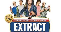 Comedy film "Extract" features a cast led by Jason Bateman and Mila Kunis, exploring workplace chaos and humor.