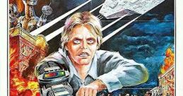 Promotional poster for "Laserblast" (1978), featuring action, sci-fi elements, and the main character wielding a laser gun.