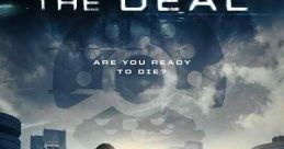 Two women walk through a dystopian setting, promoting the thrilling movie "The Deal (2022)" with a dramatic tagline.