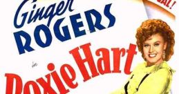 Ginger Rogers stars in "Roxie Hart" (1942), showcasing a glamorous character in a vibrant and eye-catching film poster.