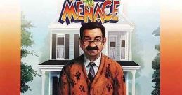 Dennis the Menace (1993) movie poster showcasing Dennis, Mr. Wilson, and their playful dog in a classic summer comedy.