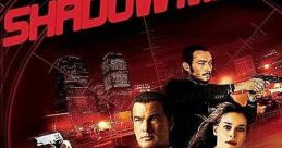Action-packed poster of "Shadow Man" (2006) featuring Steven Seagal, dramatic lighting, and intense characters.