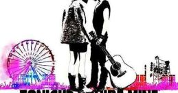 Romantic movie poster for "Tonight You're Mine," showcasing love, music, and a unique night of possibilities.
