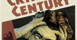 Vintage poster for "The Crime of the Century" (1933), featuring dramatic visuals and cast names like Jean Hersholt and Wynne Gibson.