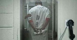 Promotional poster for 'Into the Abyss' by Werner Herzog, depicting themes of death and life in a stark prison setting.