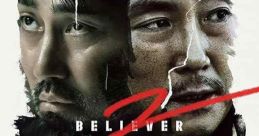 Poster of 'Believer 2' (2023) showcasing intense expressions; release date November 17 on Netflix, highlighting drama and suspense.