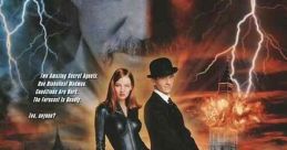 Fiennes and Thurman star in "The Avengers" (1998), a thrilling adventure of secret agents facing chaos.