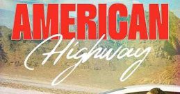 Man joyfully driving with a flag on the car, capturing the spirit of adventure in "American Highway (2024).