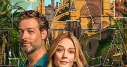 Main characters from "The Mallorca Files" stand together, showcasing the vibrant Mallorca backdrop and the series title.