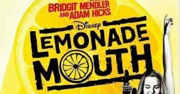 Lemonade Mouth movie poster featuring Bridgit Mendler and Adam Hicks, highlighting the band’s musical journey and friendship.