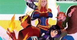 Marvel Rising: Secret Warriors (2018) Teen superheroes Ms Marvel,uirrel Girl, Quake, Patriot, America Chavez and Inferno