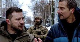 War Zone: Bear Grylls Meets President Zelenskyy (2023)