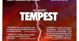 Tempest (1982) John Cassavetes gives a compelling performance as a man confronting a mid-life crisis with extraordinary
