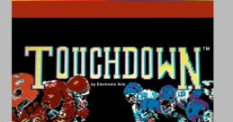 Touchdown Football (Atari 7800) - Video Game