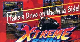 Xtreme Rally Offbeat Racer - Video Game Video game from Xtreme Rally Offbeat Racer for Arcade. Published by SNK (1998).