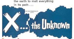 X the Unknown (1956)