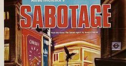 Sabotage (1936) A Scotland Yard undercover detective is on the trail of a saboteur who is part of a plot to set off a bomb in