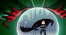 Merry Little Batman (2023) Damian Wayne is left alone at home while his father, Batman, goes out to help the Justice League