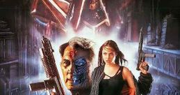 Cyborg 2: Glass Shadow (1993) 2 companies battle for Cyborg domination. One's built a cyborg/Angelina Jolie so human, that