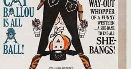 Cat Ballou (1965) A young schoolteacher turns into an outlaw to avenge her murdered father. Cast: Cat Ballou: Jane Fonda