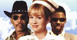 Nurse Betty (2000) Comedy about a widow's post-traumatic obsession with a soap star. Cast: Charlie: Morgan Freeman Betty: