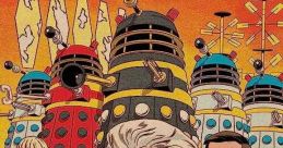 Dr Who and the Daleks (1965) An eccentric inventor and his companions travel in his TARDIS to the Planet Skaro and battle