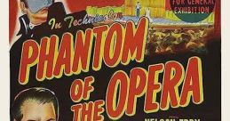 Phantom of the Opera (1943) An acid-scarred composer rises from the Paris sewers to boost his favorite opera understudy's