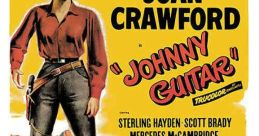 Johnny Guitar (1954) After helping a wounded gang member, a strong-willed female saloon owner is wrongly suspected of
