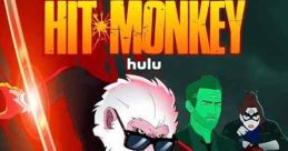 Marvel's Hit-Monkey (2021) It tells the tale of a wronged Japanese snow monkey, mentored by the ghost of an American