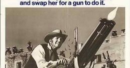 Something Big (1971) A man kidnaps the wife of a cavalry commander in order to exchange her for a Gatling gun that's being