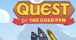 Bluey's Quest for The Gold Pen - Video Game