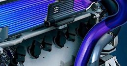 Bugatti Car Engine