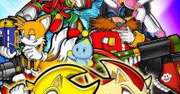 A Mix Of Sonic Voices Ranging From "Sonic Heroes" To "Sonic Adventure 1" To "Sonic Adventure 2"