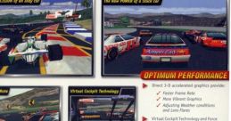 Andretti Racing - Video Game Video game from Andretti Racing for Windows. Published by Electronic Arts (1997). Uploaded