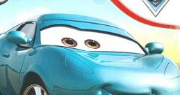 Kori Turbowitz from Disney Pixar Cars 1, featuring a light blue toy car with expressive eyes in packaging.