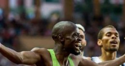 Nijel Amos Nijel Amos, originally from Botswana, is a celebrated middle-distance runner known for his remarkable