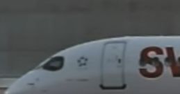 Swiss Bombardier CS100 Echo Announcer on the runway, showcasing its sleek design and advanced aerodynamics for modern air travel.