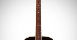 Acoustic guitar with a sunburst finish, featuring six strings and a classic design perfect for music enthusiasts.