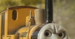 Duncan the Stubborn Engine from Season 4 shows a determined expression, highlighting his strong-willed character.