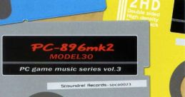 PC-896mk2 MODEL 30 パソコンゲームミュージックアレンジＣＤ BOSCONIAN (X68000) Cruise Chaser Blassty THRICE VIPER V6 Mahjong